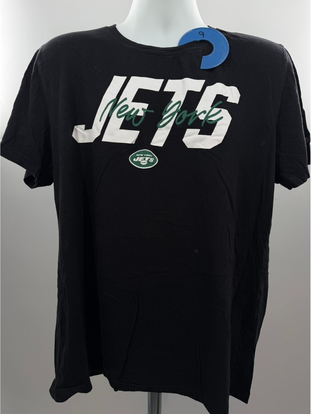 NFL Team Apparel New York Jets Black T-shirt size L